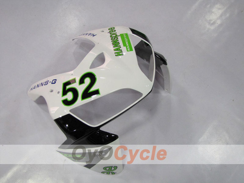 Injection Fairing kit for 05-06 CBR600RR - Green, White, Black - HANN Spree #OYO87900250