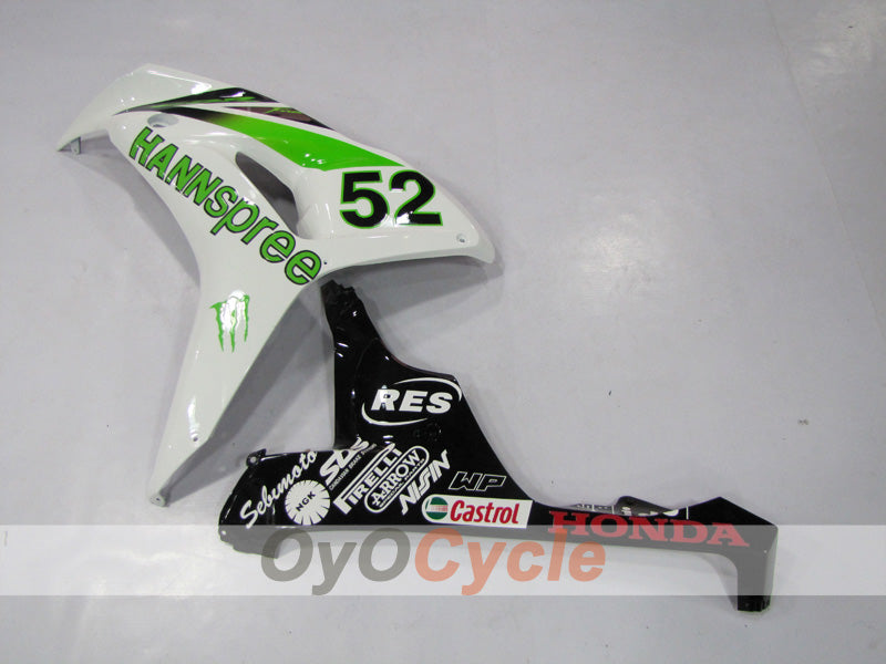Injection Fairing kit for 06-07 CBR1000RR - White, Black - HANN Spree #OYO87902852