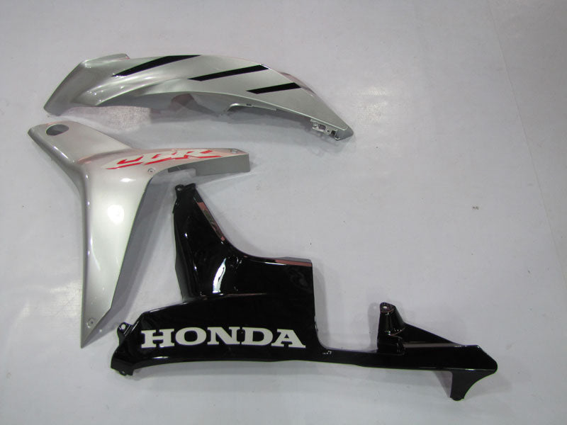 Injection Fairing kit for 07-08 CBR600RR - Black, Silver - Factory Style #OYO87900383