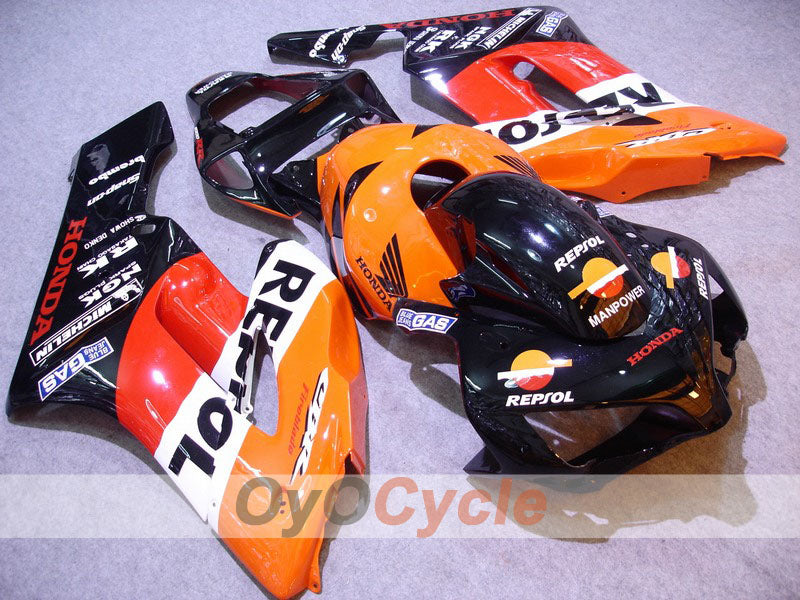 Injection Fairing kit for 04-05 CBR1000RR - Orange, Black - Repsol #OYO87900531