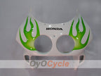 Injection Fairing kit for 90-94 CBR250RR - Green, White - Flame #OYO87902947