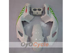 Injection Fairing kit for 90-94 CBR250RR - Green, White - Flame #OYO87902947