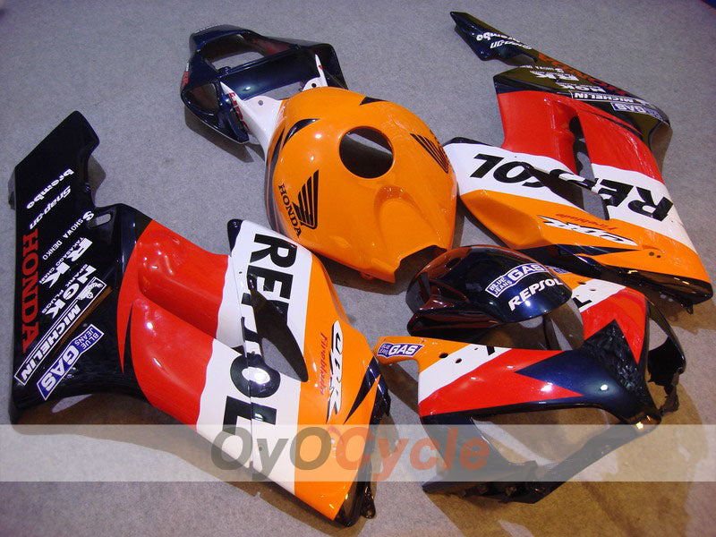 Injection Fairing kit for 04-05 CBR1000RR - Red, Orange - Repsol #OYO87900535
