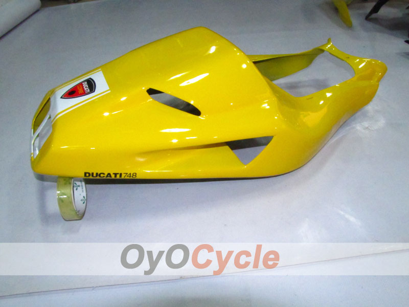 Injection Fairing kit for 94-02 Ducati 748 - Yellow, Black - Factory Style #OYO87902048