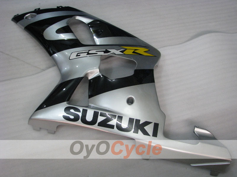 Injection Fairing kit for 00-03 GSX R750 - Black, Grey - Factory Style #OYO87901119