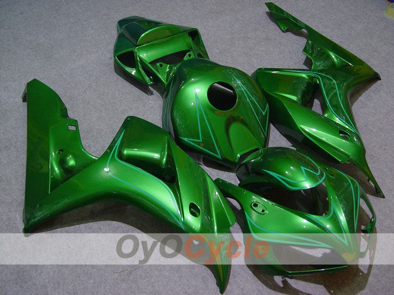 Injection Fairing kit for 06-07 CBR1000RR - Green - Factory Style #OYO87900632