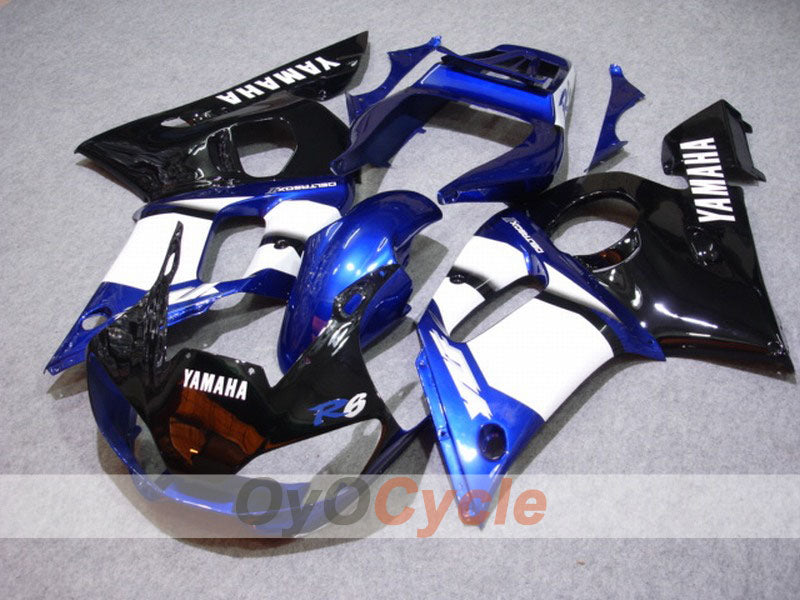 Injection Fairing kit for 98-02 YZF-R6 - Blue, Black - Factory Style #OYO87901008 Main image