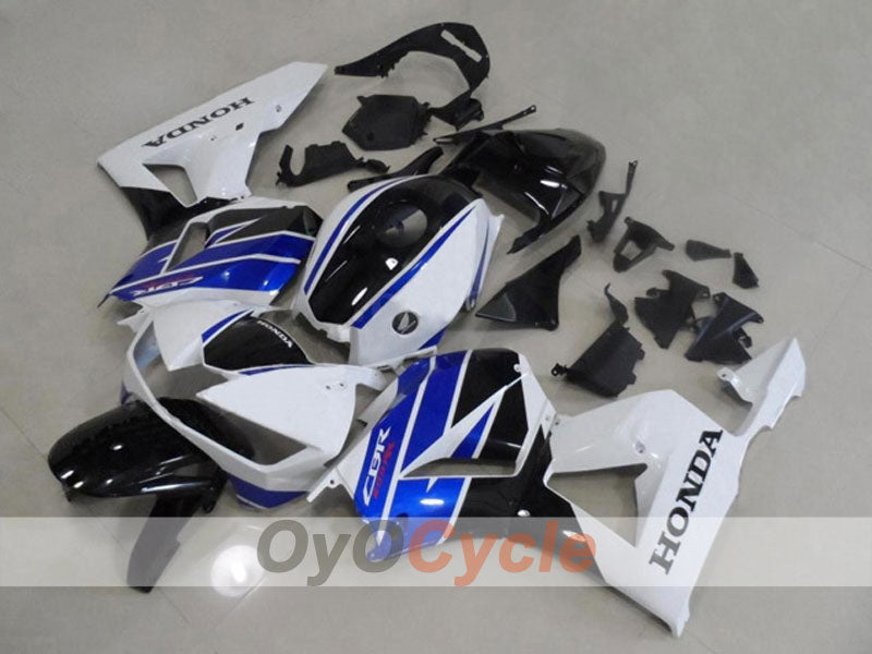 Injection Fairing kit for 13-20 CBR600RR - White, Black - Factory Style #OYO87903120