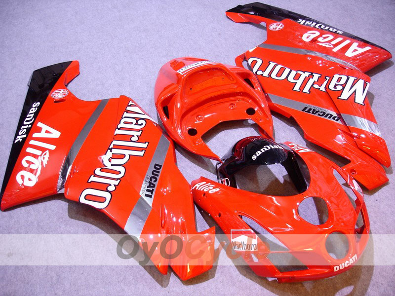 Injection Fairing kit for 03-04 Ducati 999 - Orange, Black - Alice #OYO87902348 Secondary image