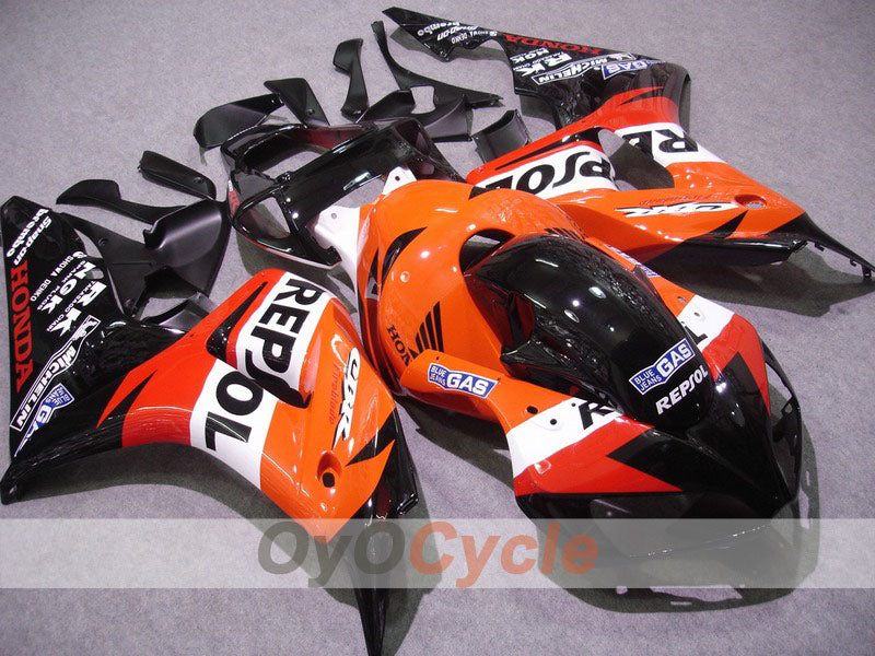Injection Fairing kit for 06-07 CBR1000RR - Orange, Black - Repsol #OYO87900643 Main image