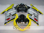 Injection Fairing kit for 01-03 GSX R600 - Yellow, Silver - Factory Style #OYO87901077