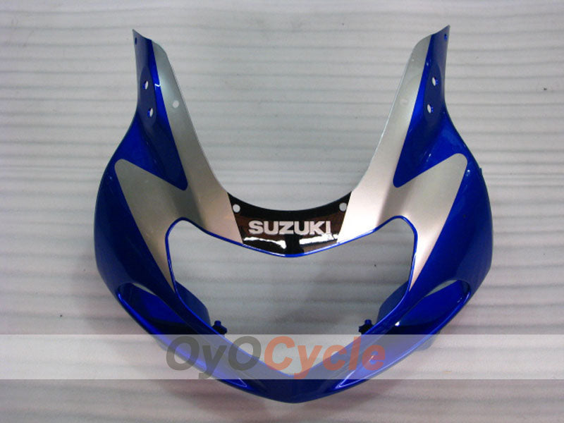Injection Fairing kit for 00-02 GSX R1000 - White, Black - Factory Style #OYO87905129