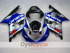 Injection Fairing kit for 00-02 GSX R1000 - White, Black - Factory Style #OYO87905129