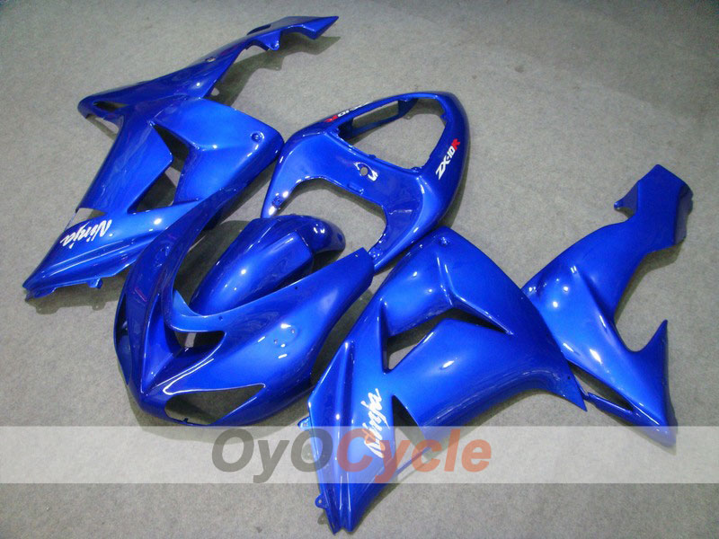 Injection Fairing kit for 06-07 NINJA ZX-10R - Blue - Factory Style #OYO87901586