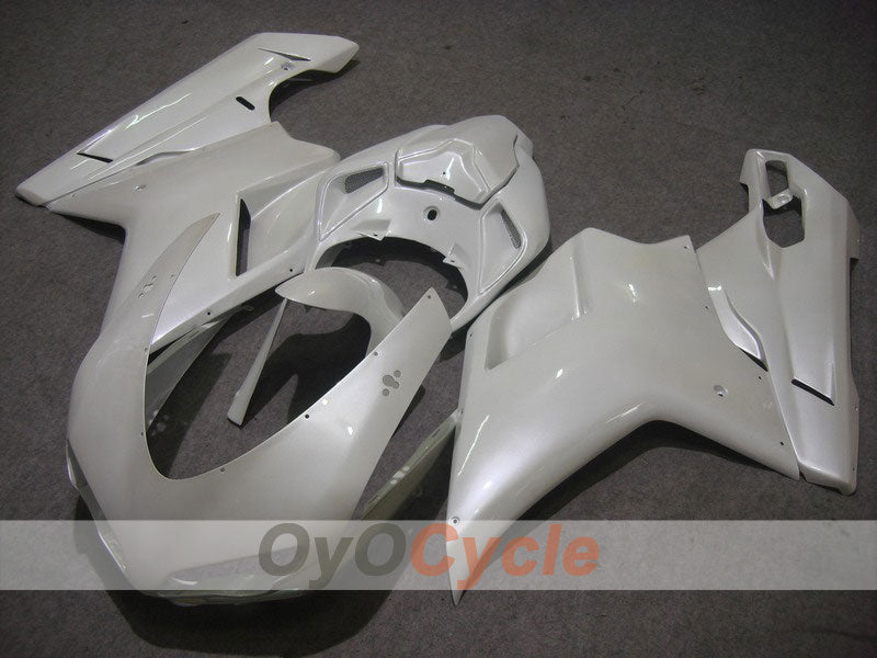 Injection Fairing kit for 07-09 Ducati 1098 - White - Factory Style #OYO87902290