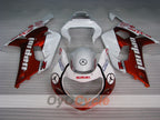 Injection Fairing kit for 01-03 GSX R600 - Red, White - MOTUL #OYO87905090
