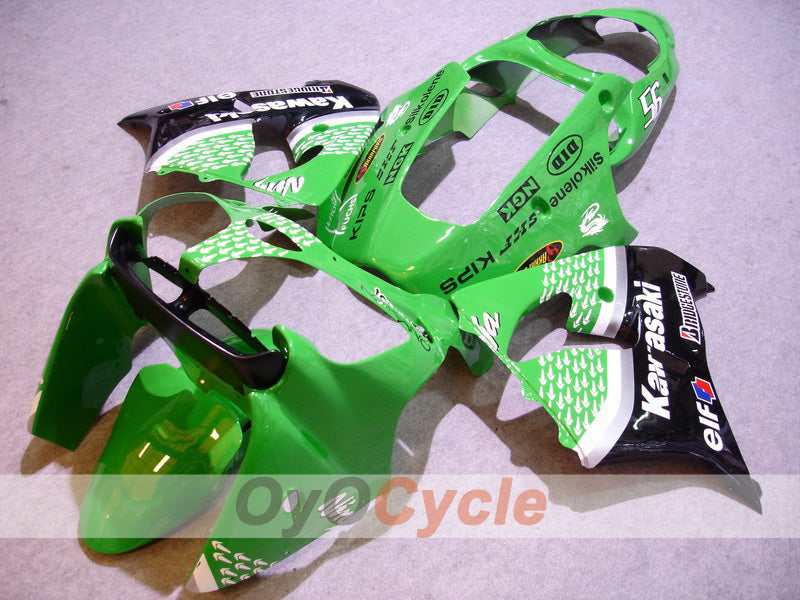 Fairing kit for 00-01 NINJA ZX-9R - Green, Black - Nakano #OYO87903036