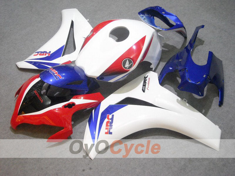 Injection Fairing kit for 08-11 CBR1000RR - Red, White - Dream #OYO87900659