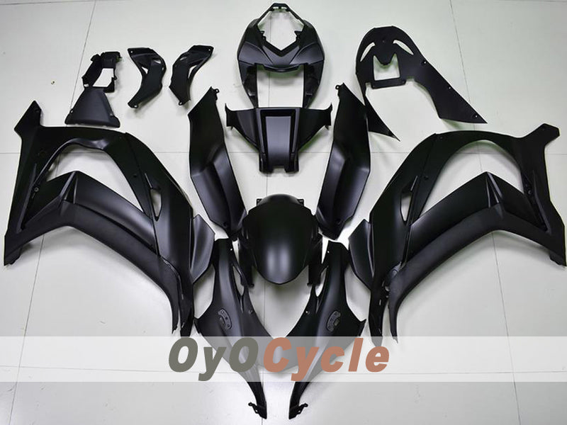 Injection Fairing kit for 16-20 NINJA ZX-10R - Black, Matte - Others #OYO87914614 Main image