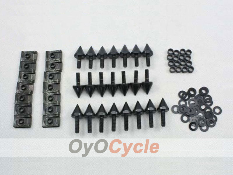 Fairing Screw Bolts for 00-01 Yamaha YZF-R1 - Black #OYO87903378 Secondary image