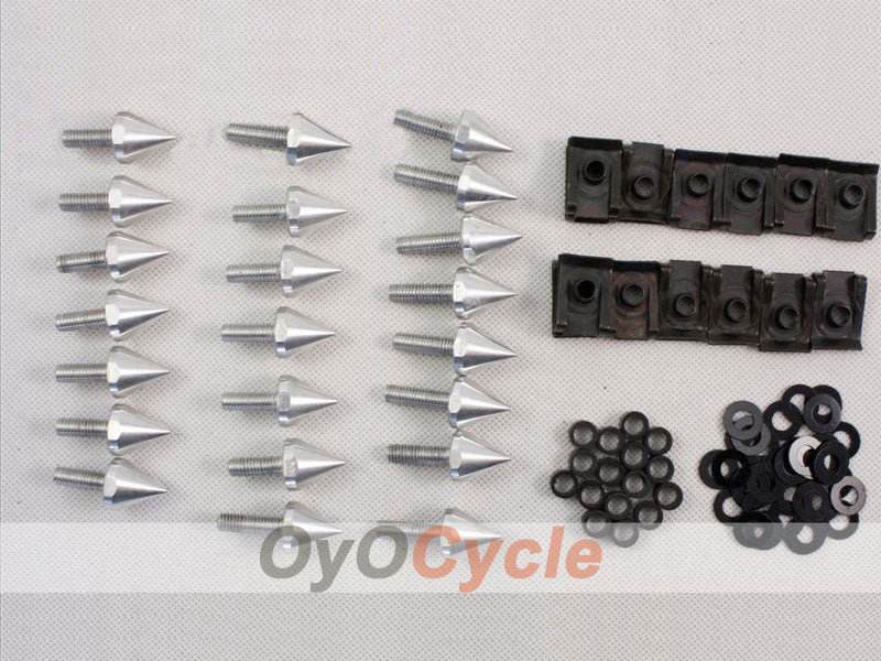 Fairing Screw Bolts for 00-01 Yamaha YZF-R1 - Silver #OYO87903377 Main image