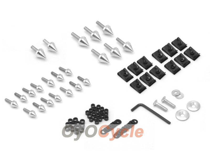 Fairing Screw Bolts for 98-03 Kawasaki Ninja ZX9R - Silver #OYO87903361
