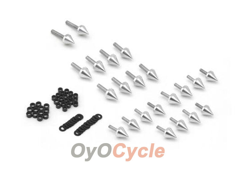 Fairing Screw Bolts for 03-06 Kawasaki Ninja ZX6R 636 - Silver #OYO87903358