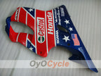Injection Fairing kit for 01-03 CBR600F4i - Red, Blue - Castrol, MICHELIN #OYO87900144