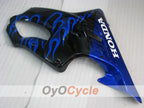 Injection Fairing kit for 01-03 CBR600F4i - Blue, Black - Flame #OYO87900150
