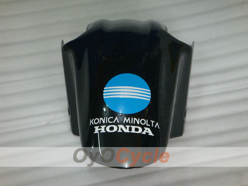 Injection Fairing kit for 01-03 CBR600F4i - White, Black - Konica Minolta, MICHELIN #OYO87900159