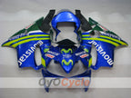 Injection Fairing kit for 01-03 CBR600F4i - Yellow, Blue - Castrol #OYO87900162