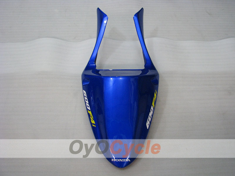 Injection Fairing kit for 01-03 CBR600F4i - Yellow, Blue - Castrol #OYO87900162