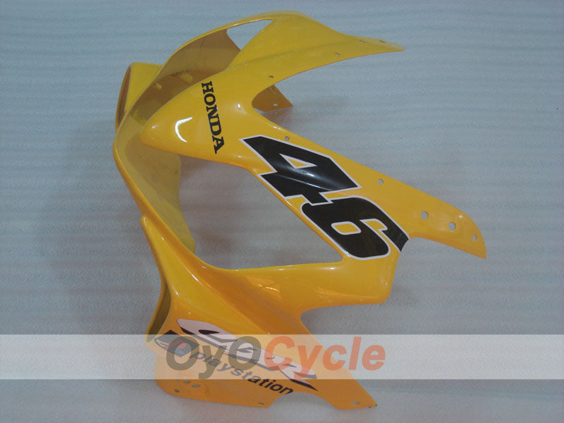 Injection Fairing kit for 01-03 CBR600F4i - Yellow, White - MICHELIN, Nastro Azzurro #OYO87900163