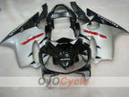 Injection Fairing kit for 01-03 CBR600F4i - Black, Silver - Factory Style #OYO87900171