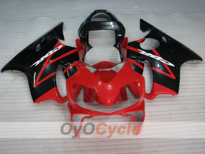 Injection Fairing kit for 01-03 CBR600F4i - Red, Black - Factory Style #OYO87900175