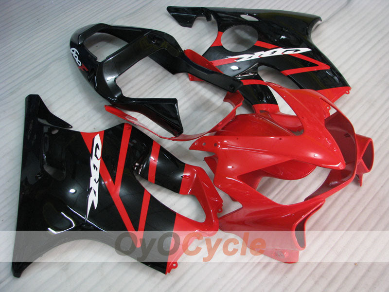 Injection Fairing kit for 01-03 CBR600F4i - Red, Black - Factory Style #OYO87900175