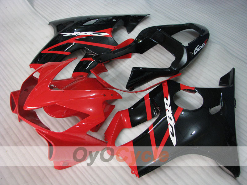 Injection Fairing kit for 01-03 CBR600F4i - Red, Black - Factory Style #OYO87900175 Secondary image