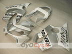 Injection Fairing kit for 01-03 CBR600F4i - White, Silver - Repsol #OYO87900185