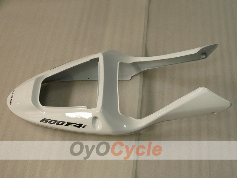 Injection Fairing kit for 01-03 CBR600F4i - White, Silver - Repsol #OYO87900185