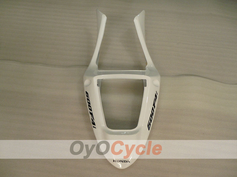 Injection Fairing kit for 01-03 CBR600F4i - White, Silver - Repsol #OYO87900185