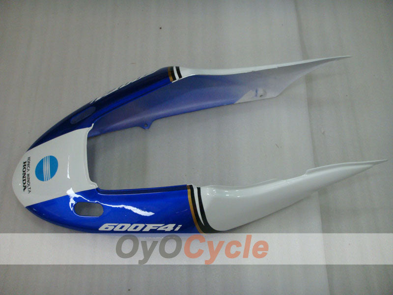 Injection Fairing kit for 04-07 CBR600F4i - White, Black - Konica Minolta, MICHELIN #OYO87900203