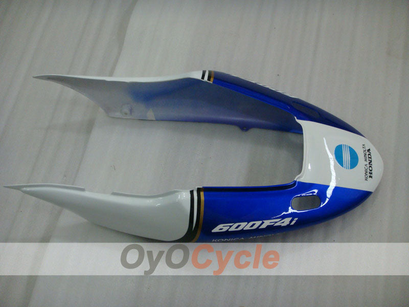Injection Fairing kit for 04-07 CBR600F4i - White, Black - Konica Minolta, MICHELIN #OYO87900203