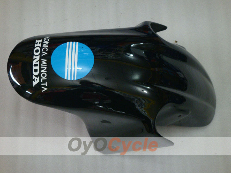 Injection Fairing kit for 04-07 CBR600F4i - White, Black - Konica Minolta, MICHELIN #OYO87900203
