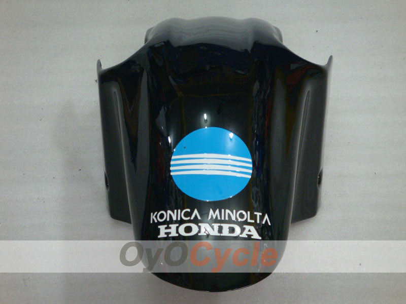 Injection Fairing kit for 04-07 CBR600F4i - White, Black - Konica Minolta, MICHELIN #OYO87900203