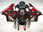 Injection Fairing kit for 05-06 CBR600RR - Red, Black - Flame #OYO87900243
