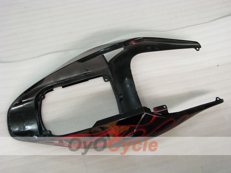 Injection Fairing kit for 05-06 CBR600RR - Red, Black - Flame #OYO87900243