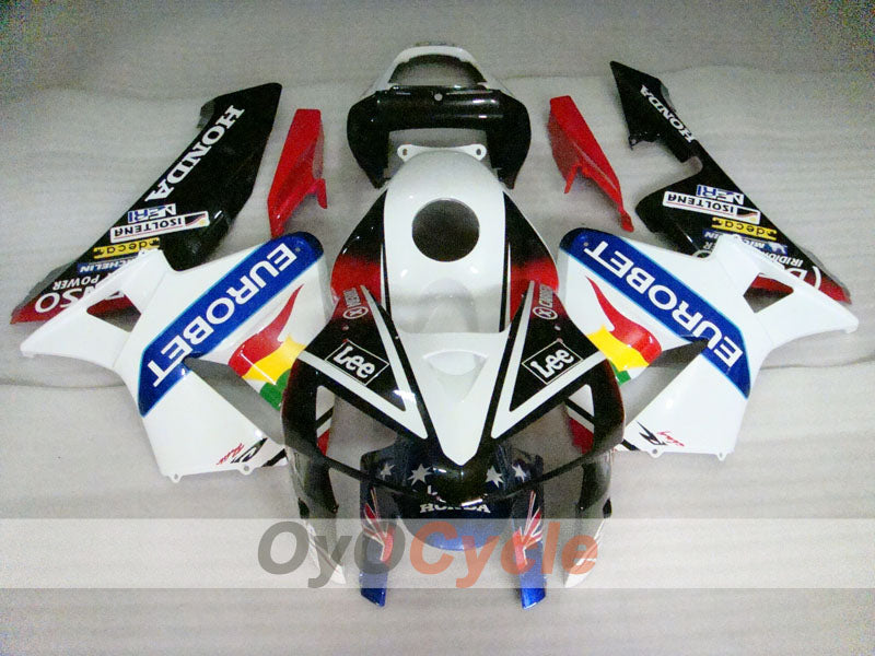 Injection Fairing kit for 05-06 CBR600RR - Multicolour - Eurobet, Lee, MICHELIN #OYO87900267 Secondary image