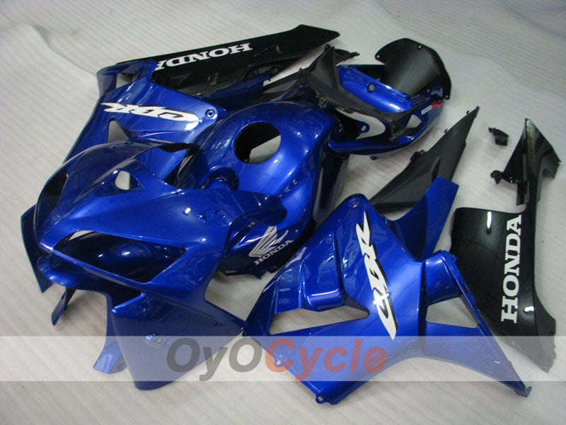 Injection Fairing kit for 05-06 CBR600RR - Blue, Black - Factory Style #OYO87900286 Main image