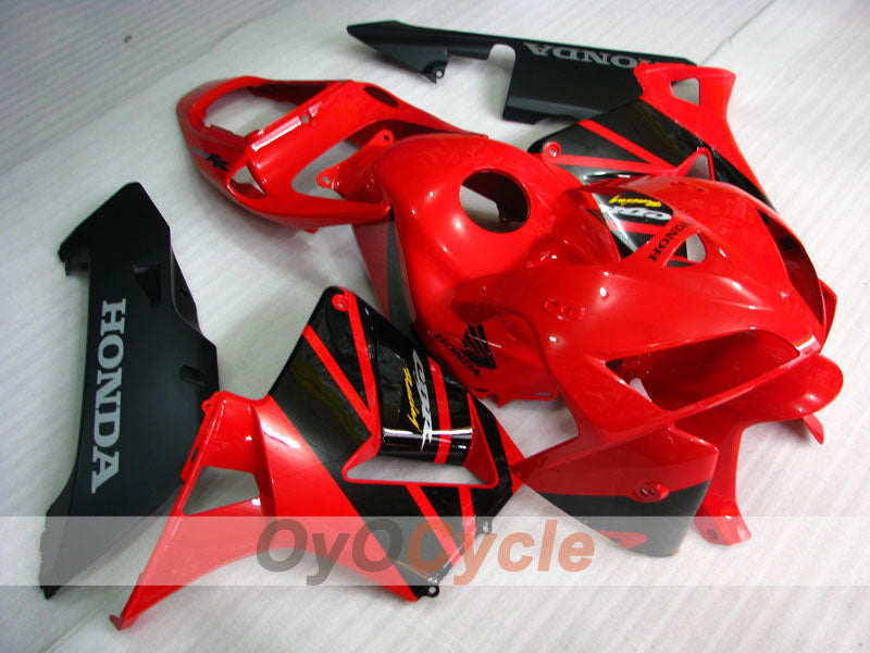 Injection Fairing kit for 05-06 CBR600RR - Red, Black - Factory Style #OYO87900314