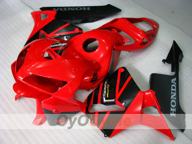 Injection Fairing kit for 05-06 CBR600RR - Red, Black - Factory Style #OYO87900314